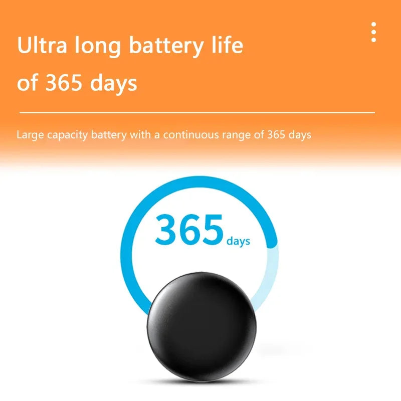 XIAOMI Mijia GPS Tracker Smart Car Anti-Lost Reminder Device Elderly Children Pet Bag Wallet Bluetooth Locator For Apple Android