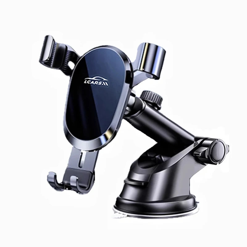 New Suction Cup Type Car Mobile Phone Holder Card Buckle Gravity Support Automatic Clamping Navigation Special Bracket