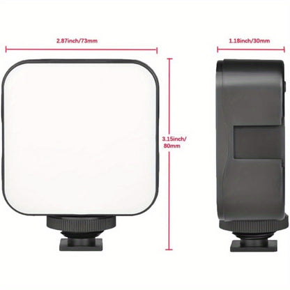 Multi-purpose Mobile Fill Light Portable Mini Clip-on Fill Light ﻿USB Charging,10 Brightness Modes For The Sake of Beauty