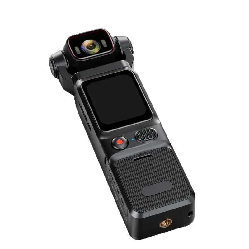 4K UHD Touch Screen Portable  Vlogging Camera Pocket Sports Camera with Gimbal Handheld Stabilizer Body Camera Video Recording