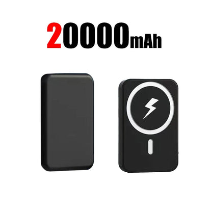 Xiaomi 500000mAh Magnetic Wireless Power Bank PD 20W Fast Charger Portable External Battery Pack For iPhone Samsung Huawei 2025