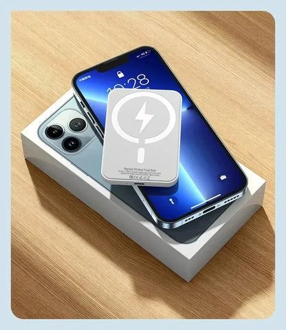 Xiaomi 500000mAh Magnetic Wireless Power Bank PD 20W Fast Charger Portable External Battery Pack For iPhone Samsung Huawei 2025