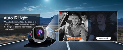 WIFI APP Control Car Dvr 2/3 Channel 1080P Dash Cam for Cars Front optional Rear View Recorder Video Car Camera Car Assecories