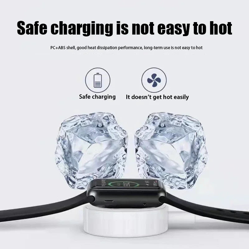 Magnetic Charger For IWatch Charging Cable Portable Magnetic Wireless Charging For IWatch Series Ultra2/10/9/8/7/6/SE/SE/5/4/3/2