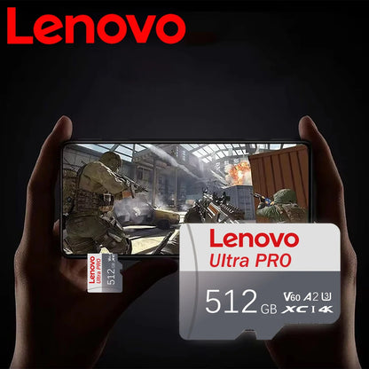Lenovo Micro TF SD Card 2TB High Speed 128GB Memory Card Class 10 V60 1TB Mini SD Card 512GB  256GB TF Card For Nintendo Switch