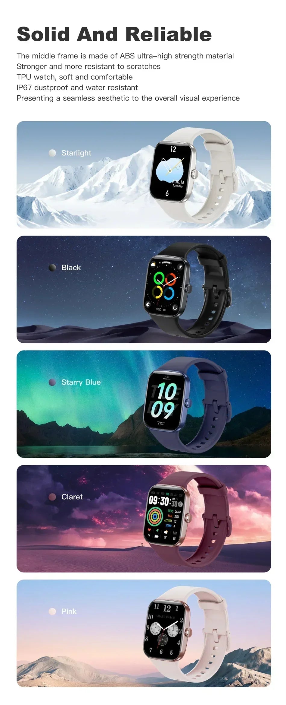 Xiaomi 2025 Waterproof Sport Women Watch Fitness Smartwatch 2025 Men GPS sports band PK Amazfit GTR 4 Bluetooth call Smart Watch