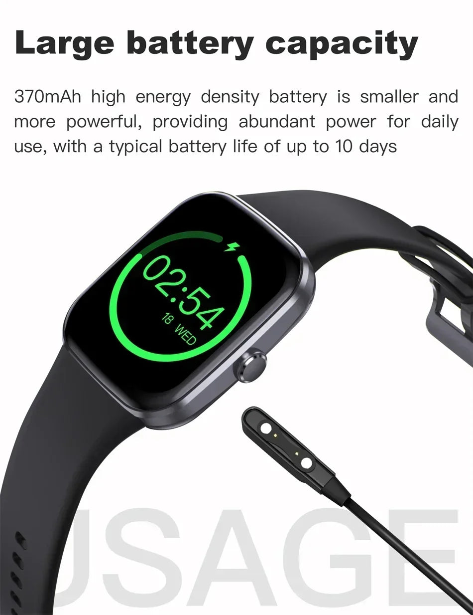 Xiaomi 2025 Waterproof Sport Women Watch Fitness Smartwatch 2025 Men GPS sports band PK Amazfit GTR 4 Bluetooth call Smart Watch