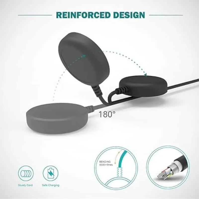 For Samsung Galaxy Watch 8/7/6/5/5 ProClassic/Active Charger USB-C Type C Charger Smart Watch Charger Replacement Charger