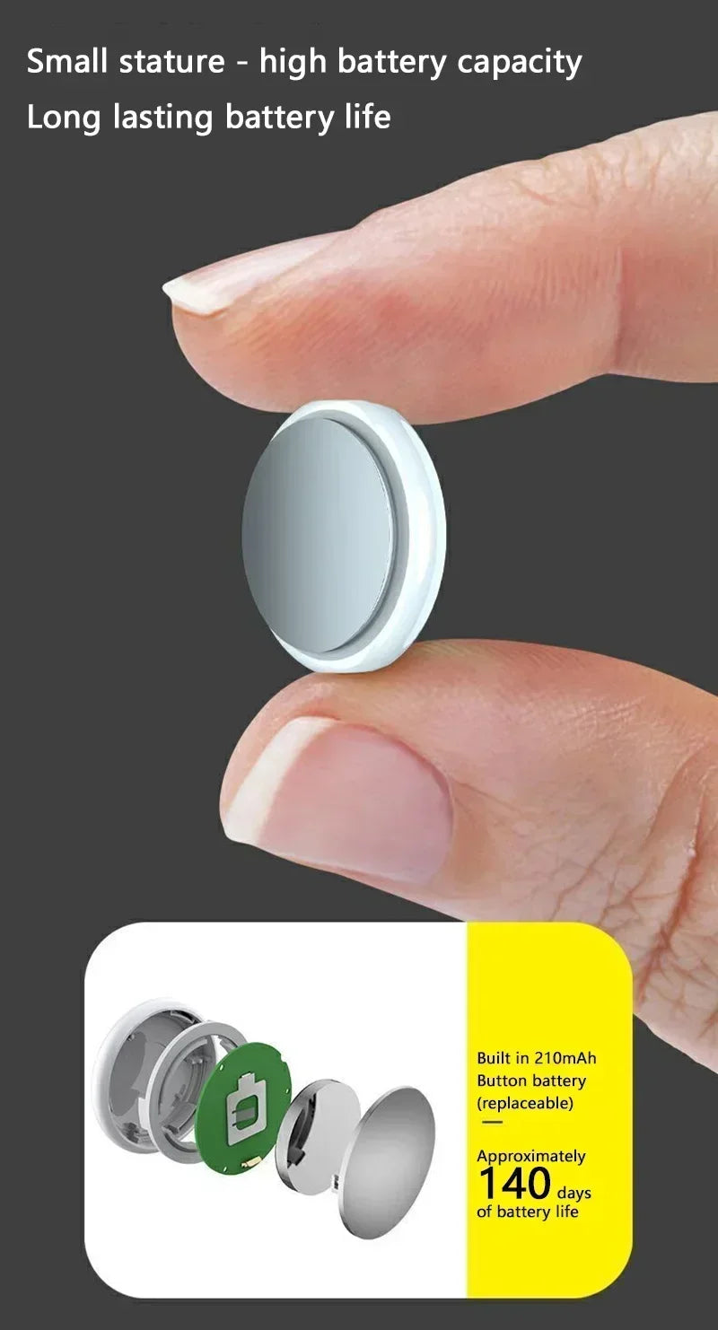 XIAOMI Mijia GPS Tracker Smart Car Anti-Lost Reminder Device Elderly Children Pet Bag Wallet Bluetooth Locator For Apple Android