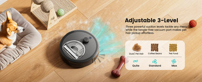 Lefant M330 Pro Robot Vacuum and Mop combo, 5000Pa,dTOF LiDAR Navigation, Alexa/Google/WiFi,Ideal for Pet Hair