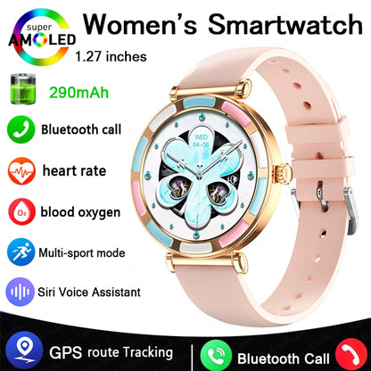 2025 NEW Xiaomi 1.27" HD Screen Women Smartwatch Dynamic Heart Rate Bluetooth Call&Music Waterproof Smart Watch