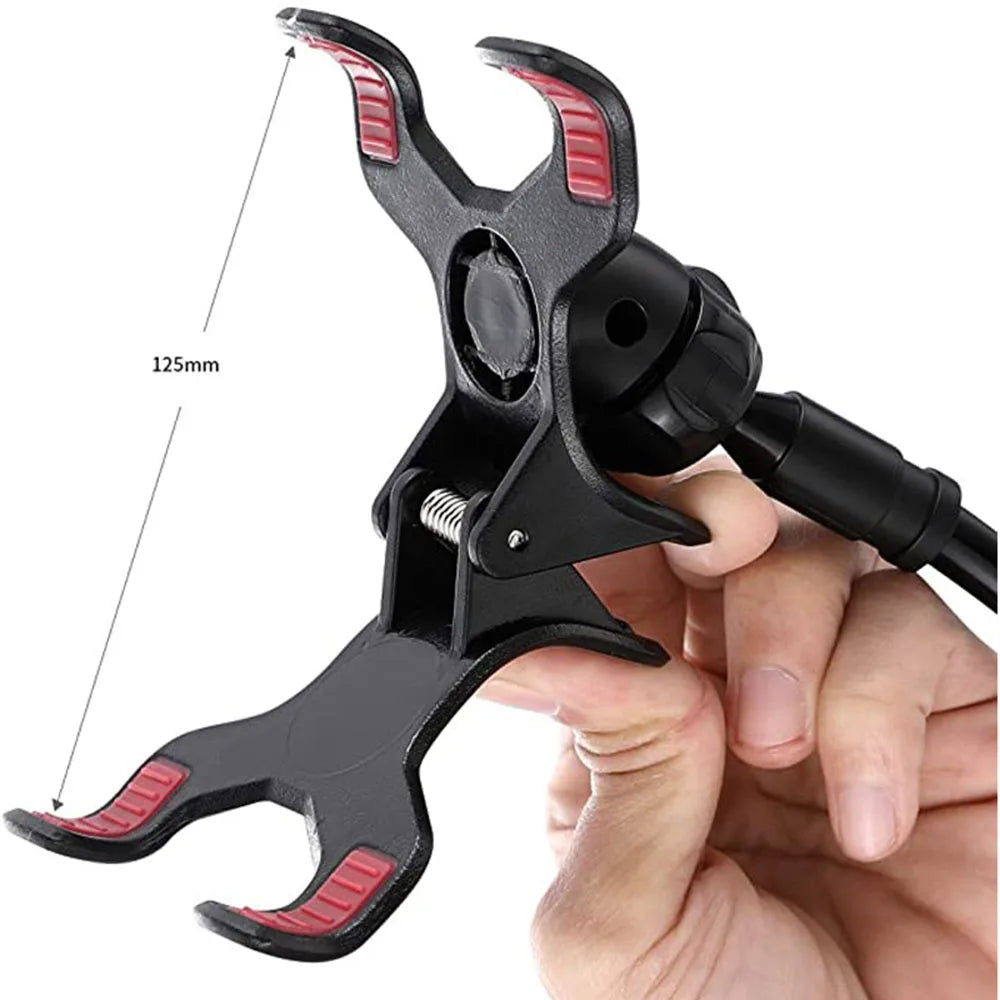 Lazy Phone Holder Flexible Gooseneck Mount Clamp Stand for iPhone Anroid Cellphone Bed Desk Phone Holder 360° Mobile Phone Clip