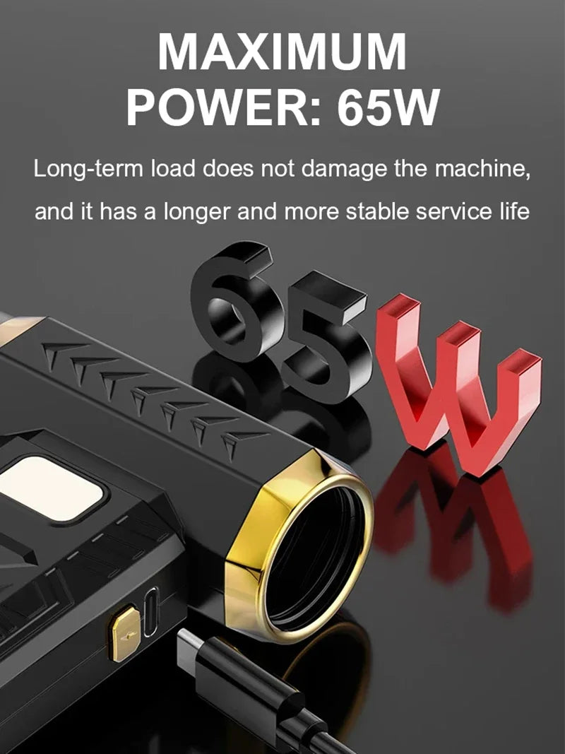 Violent Fan 1000000RPM Super Powerful Air Blower Vacuum Blowing Suction For Dust Cleaner Brushless Turbo Strong Wind