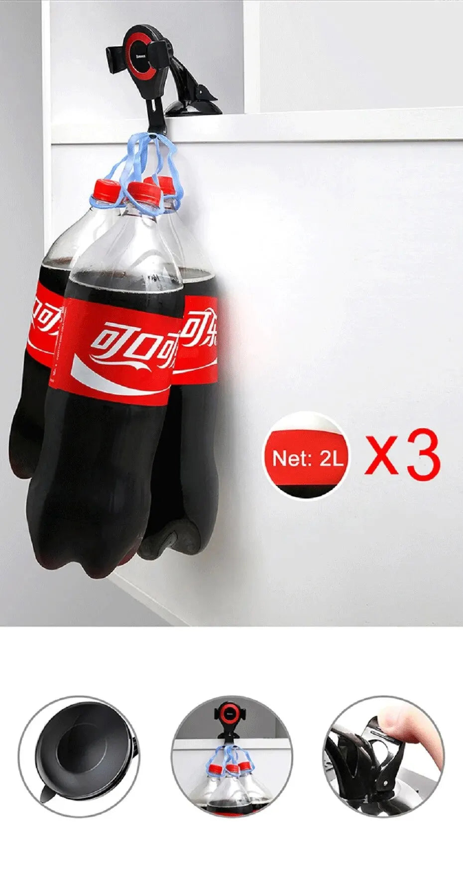 Baseus Car Phone Holder for iPhone Auto Gravity Dashboard Sucker Car Cellphone Moible Phone Support Samsung/Xiaomi/Huawei Holder