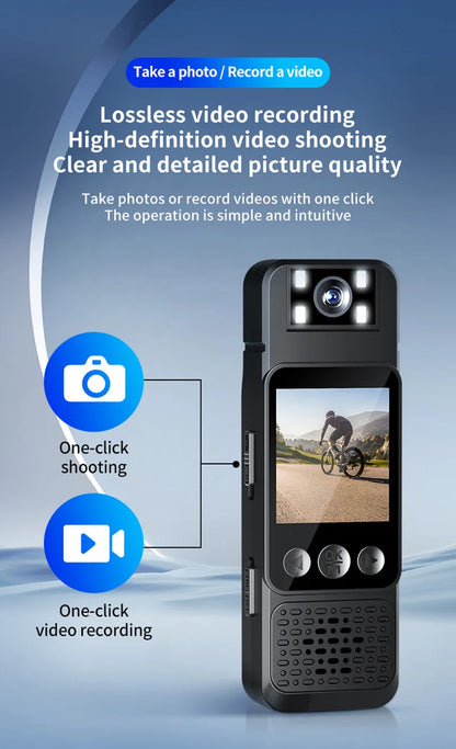 Camera 4K HD DV WIFI Portable Small Digital Video Recorder Mini Micro Sound Recording Device for Outdoor