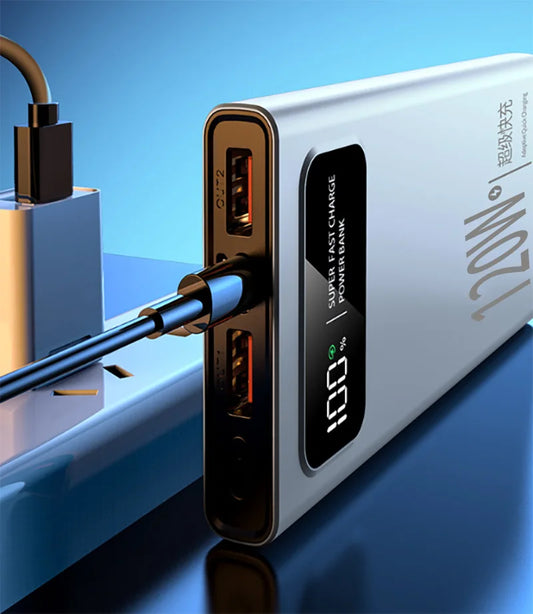 Xiaomi 120W 500000mAh Power Bank Large Capacity Super Fast Charging Digital Display External Battery for iPhone Huawei Samsung