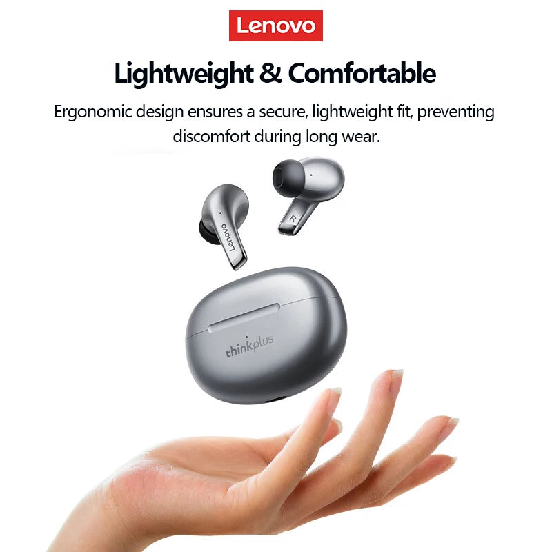 Original Lenovo LP5 TWS Wireless Bluetooth Earphone Long Battery Life Sports Headphone Dual Mode Gaming HD Call Headset With Mic