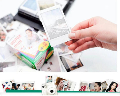10-100 Sheets Fujifilm Instax Mini 12 Film Camera White Edge Photo Paper For Mini 11 9 8 40 70 90 Instant Camera EVO Instax Film