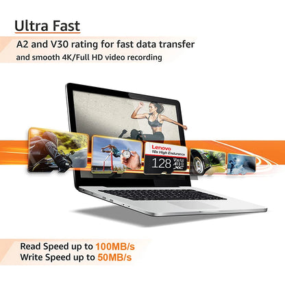 Lenovo 2TB Memory Card For Nintendo Switch 1TB V30 4K Micro Tf Sd Card 128GB 256GB 512GB Cartao De Memoria For Nintendo 64 Game