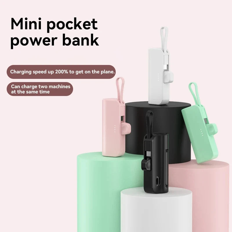 OnePlus 30000mAh Mini Portable Type-c Fast Charging With Stand Pocket Power Bank Compatible with Iphone Andriod External Battery
