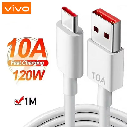 VIVO 120W Power Bank Super Fast Charging 200000mAh Large Capacity Portable External Battery For Mobile Power Bank For IPhone
