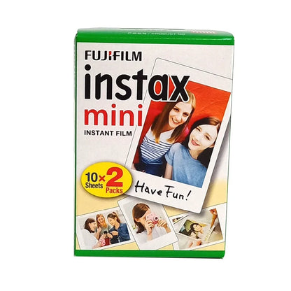 10-100 Sheets Fujifilm Instax Mini 12 Film Camera White Edge Photo Paper For Mini 11 9 8 40 70 90 Instant Camera EVO Instax Film