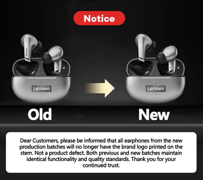 Original Lenovo LP5 TWS Wireless Bluetooth Earphone Long Battery Life Sports Headphone Dual Mode Gaming HD Call Headset With Mic