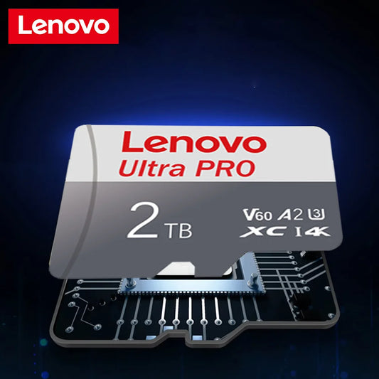 Lenovo Micro TF SD Card 2TB High Speed 128GB Memory Card Class 10 V60 1TB Mini SD Card 512GB  256GB TF Card For Nintendo Switch