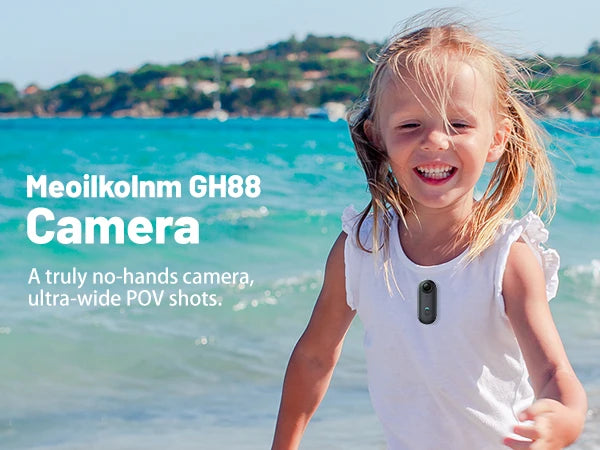 4K 128GB UHD Mini Body Camera Wearable Action Body Cam Thumb Size Hands Free Recording Body Worn Camera, Premium Portable