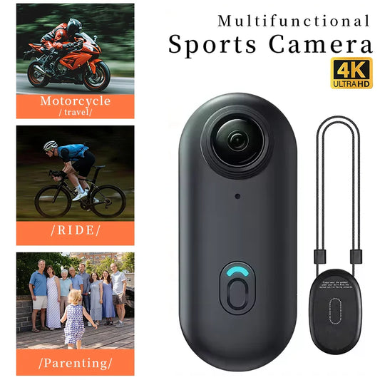 4K UHD Mini Camera WiFi Sports Action Photography Videography Portable