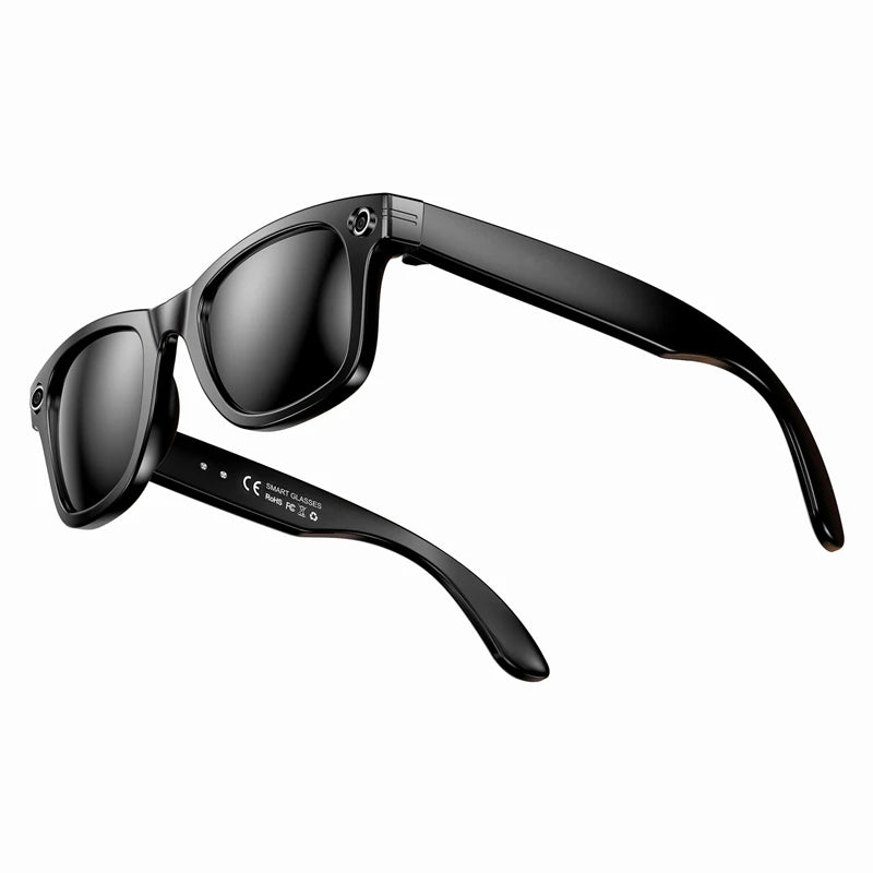 Xiaomi 4K 800W Pixel Smart Glasses AI Cam Recognition Photography Video Record Bluetooth Call Music Playback Voice Wake Up New