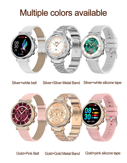 2025 NEW Xiaomi 1.27" HD Screen Women Smartwatch Dynamic Heart Rate Bluetooth Call&Music Waterproof Smart Watch