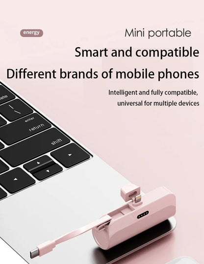 OnePlus 30000mAh Mini Portable Type-c Fast Charging With Stand Pocket Power Bank Compatible with Iphone Andriod External Battery