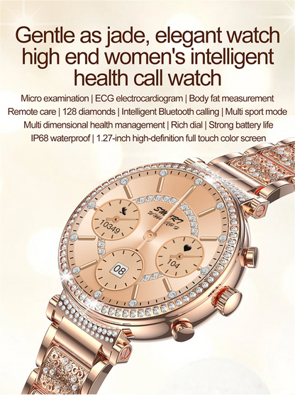 2025 NEW Xiaomi 1.27" HD Screen Women Smartwatch Dynamic Heart Rate Bluetooth Call&Music Waterproof Smart Watch