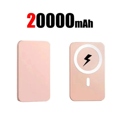 Xiaomi 500000mAh Magnetic Wireless Power Bank PD 20W Fast Charger Portable External Battery Pack For iPhone Samsung Huawei 2025