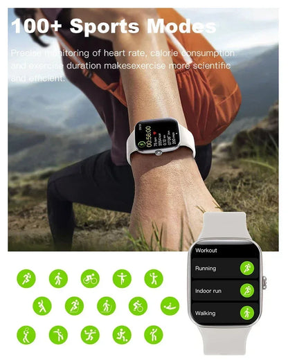 Xiaomi 2025 Waterproof Sport Women Watch Fitness Smartwatch 2025 Men GPS sports band PK Amazfit GTR 4 Bluetooth call Smart Watch