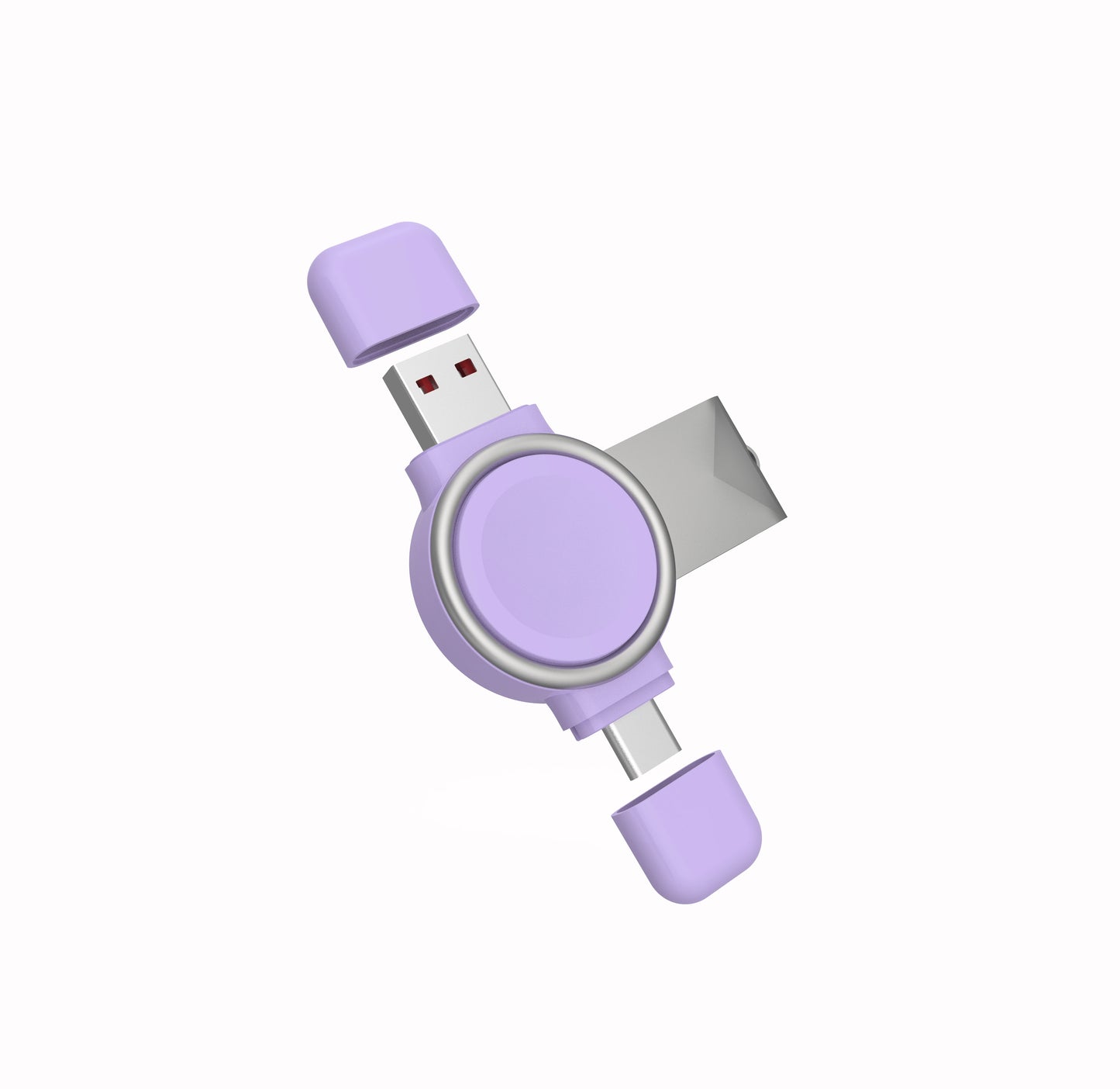 Watch Wireless Charger For Galaxy Watch 7 Charger Type-a Type-c Fast Charging Dock Station For Galaxy Watch7/6/5/4/3/Active 2