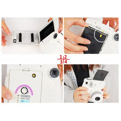 10-100 Sheets Fujifilm Instax Mini 12 Film Camera White Edge Photo Paper For Mini 11 9 8 40 70 90 Instant Camera EVO Instax Film