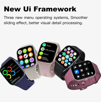Xiaomi 2025 Waterproof Sport Women Watch Fitness Smartwatch 2025 Men GPS sports band PK Amazfit GTR 4 Bluetooth call Smart Watch