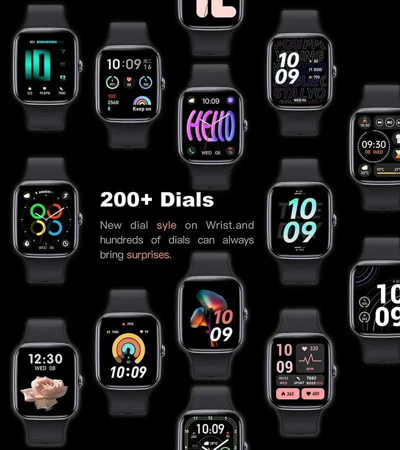 Xiaomi 2025 Waterproof Sport Women Watch Fitness Smartwatch 2025 Men GPS sports band PK Amazfit GTR 4 Bluetooth call Smart Watch