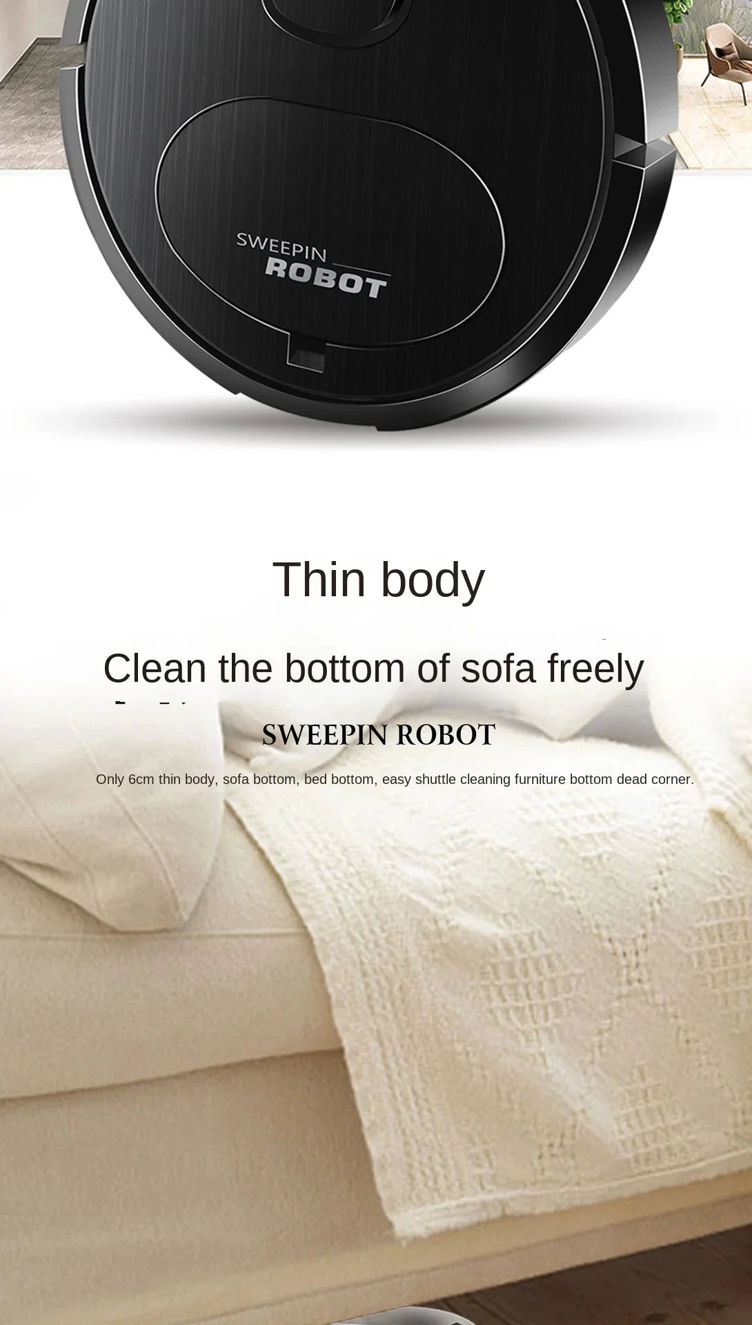 Xiaomi Intelligent Sweeping Robot Lazy Home Cleaning Machine Usb Automatic Vacuum Cleaner Small Household Appliances For Home