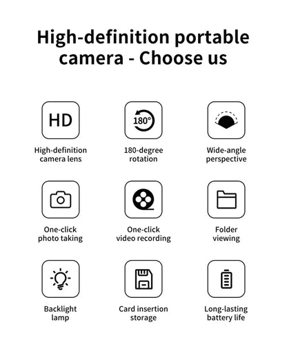 Camera 4K HD DV WIFI Portable Small Digital Video Recorder Mini Micro Sound Recording Device for Outdoor