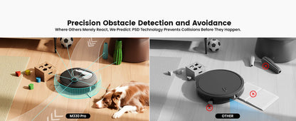 Lefant M330 Pro Robot Vacuum and Mop combo, 5000Pa,dTOF LiDAR Navigation, Alexa/Google/WiFi,Ideal for Pet Hair