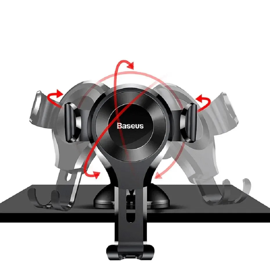 Baseus Car Phone Holder for iPhone Auto Gravity Dashboard Sucker Car Cellphone Moible Phone Support Samsung/Xiaomi/Huawei Holder