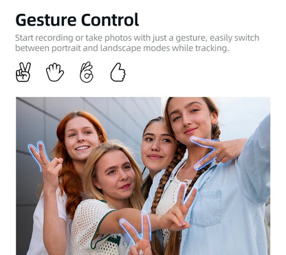 M02 New 3-Axis Handheld Gimbal Stabilizer for Smartphone with Wireless Remote for iPhone Android Phone Face Tracking Tiktok Vlog