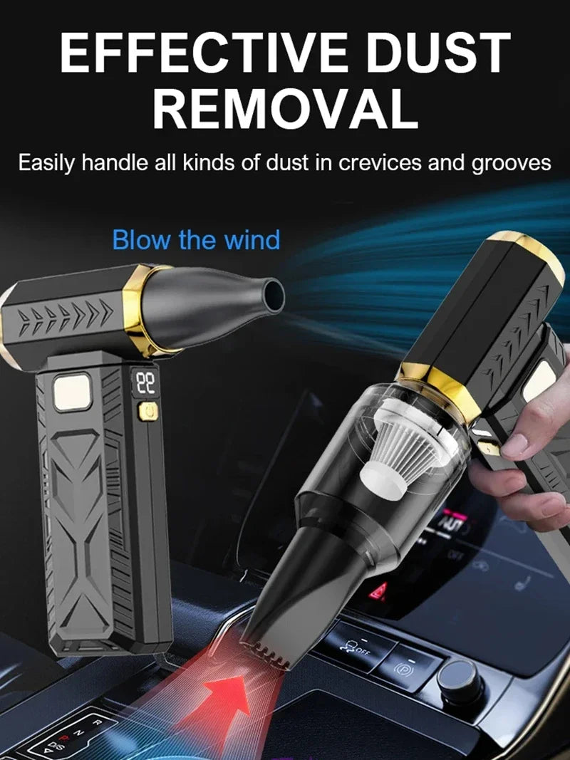 Violent Fan 1000000RPM Super Powerful Air Blower Vacuum Blowing Suction For Dust Cleaner Brushless Turbo Strong Wind