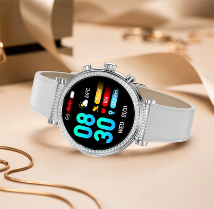 2025 NEW Xiaomi 1.27" HD Screen Women Smartwatch Dynamic Heart Rate Bluetooth Call&Music Waterproof Smart Watch