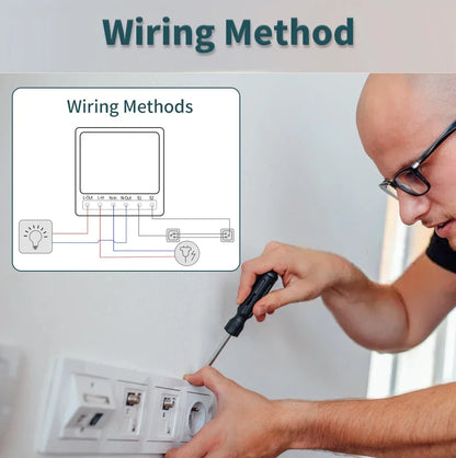 Wifi RF 433MHz Smart Switch Tuya Smart Life Remote Voice Control With Alexa Google Alice Wireless Wall Panel Switch Mini Module