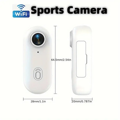 4K UHD Mini Camera WiFi Sports Action Photography Videography Portable