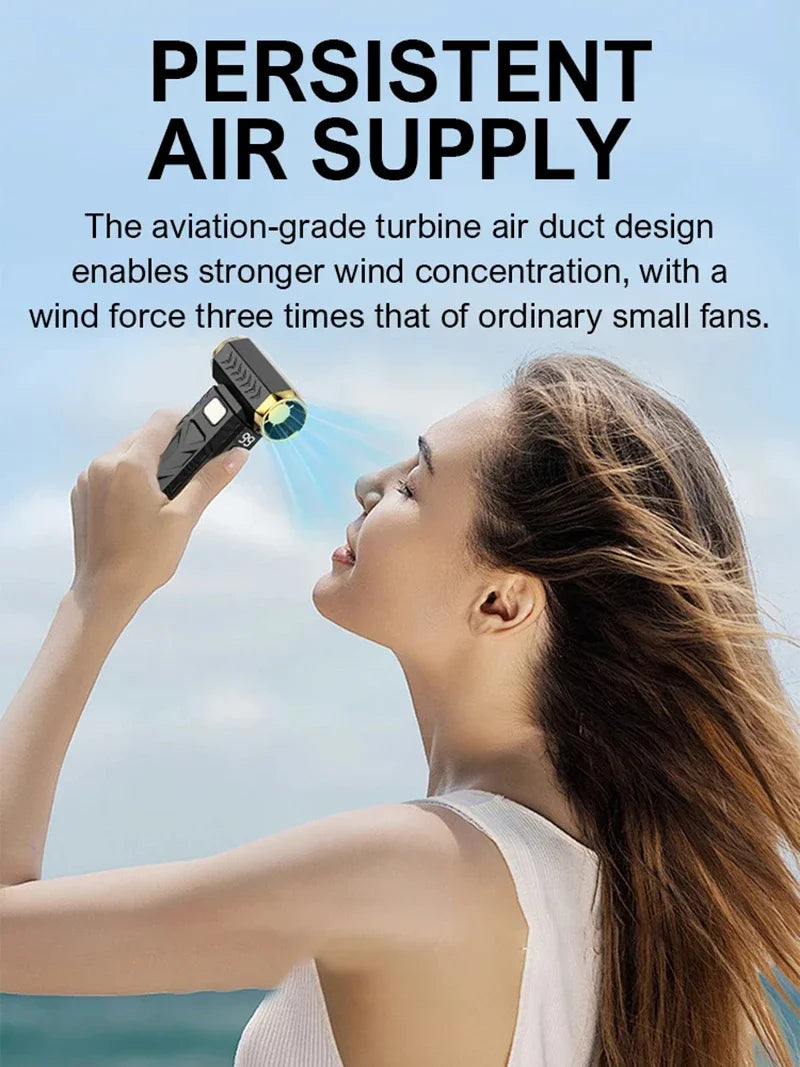 Violent Fan 1000000RPM Super Powerful Air Blower Vacuum Blowing Suction For Dust Cleaner Brushless Turbo Strong Wind